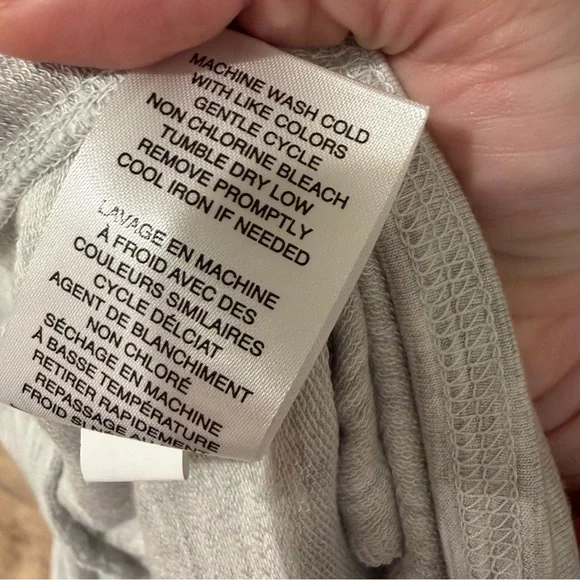 NWT Travis Mathew Adelaide Cloud Terry Jogger Lounge Pant Lt Grey size Medium